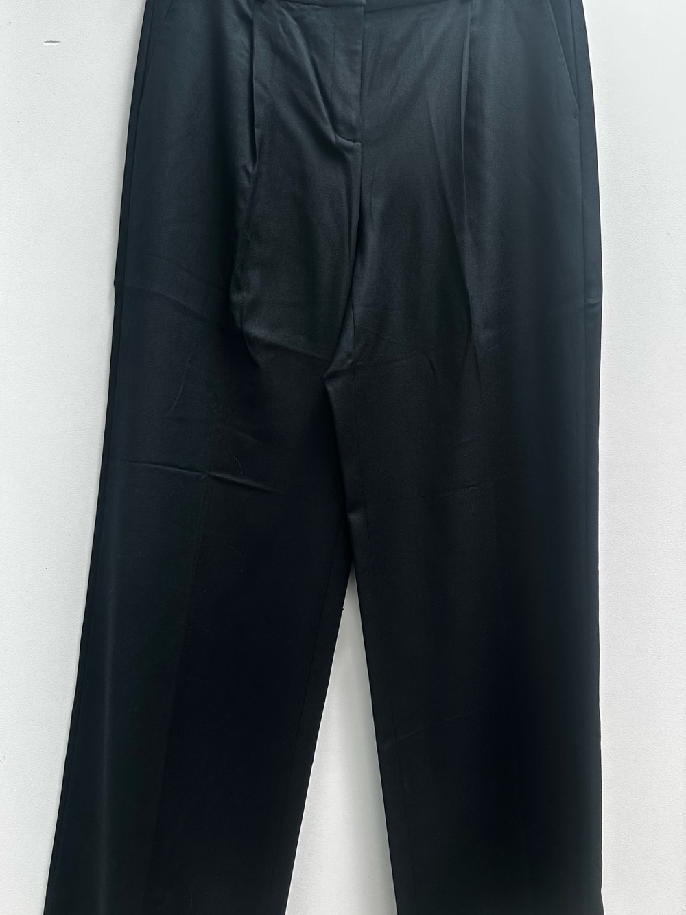 J. Crew Black Wide-Leg Pants